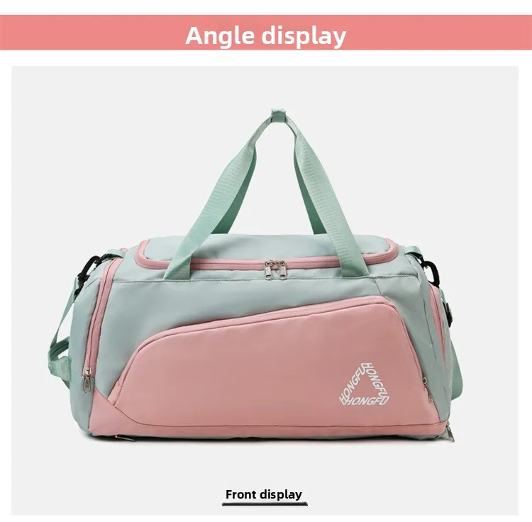 Travel Gym Bags Dry Wet Separation Shoulder Bag Yoga Fitness Backpack Men Women Waterproof With Shoe Compartment Sports Handbag