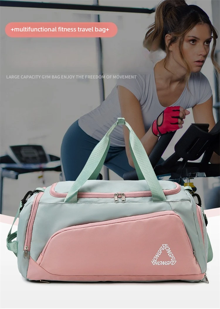 Travel Gym Bags Dry Wet Separation Shoulder Bag Yoga Fitness Backpack Men Women Waterproof With Shoe Compartment Sports Handbag