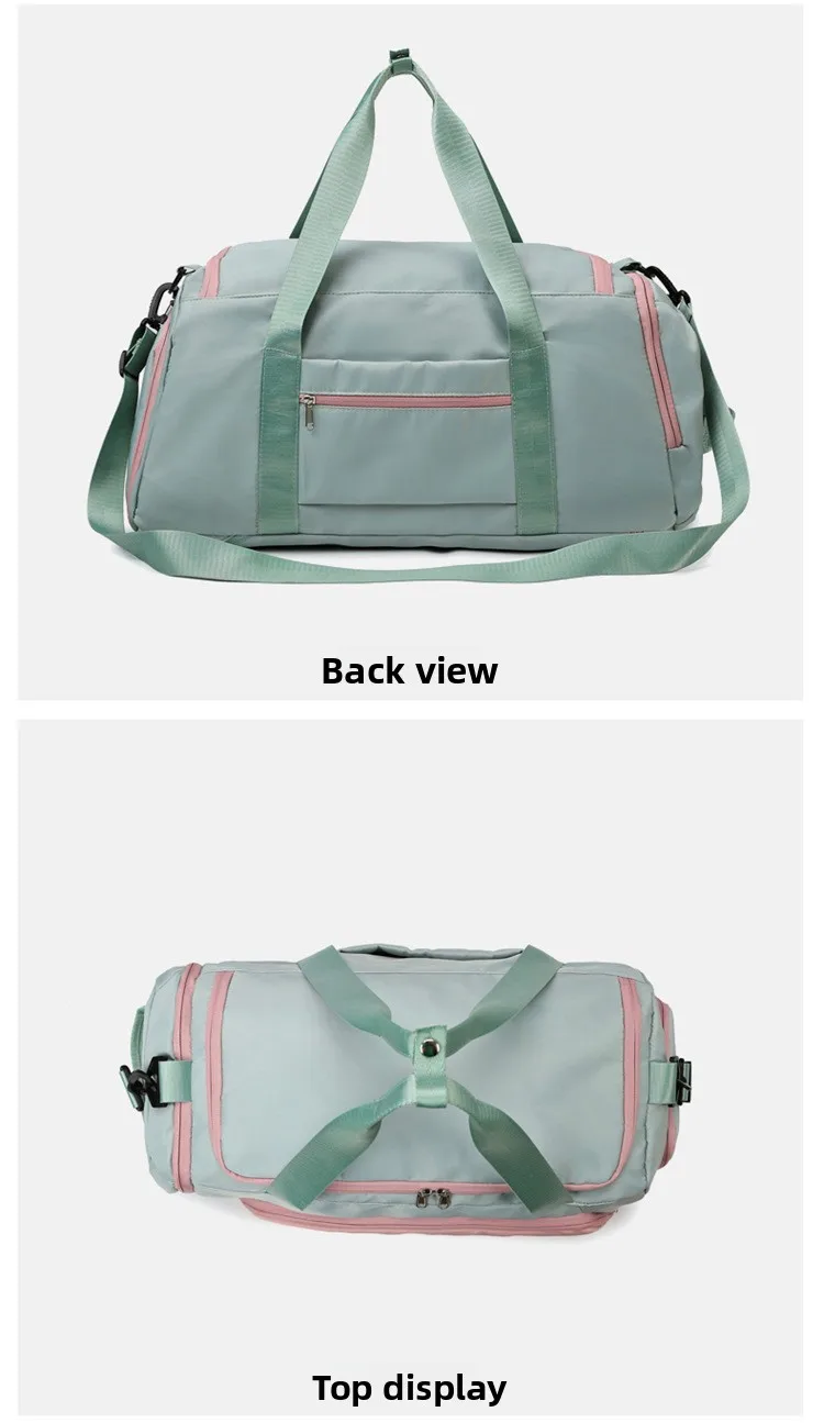 Travel Gym Bags Dry Wet Separation Shoulder Bag Yoga Fitness Backpack Men Women Waterproof With Shoe Compartment Sports Handbag