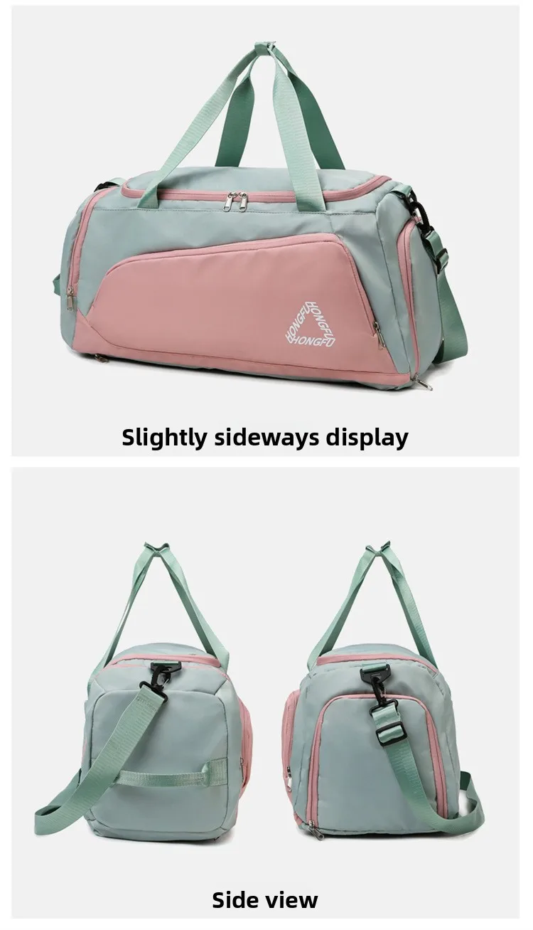 Travel Gym Bags Dry Wet Separation Shoulder Bag Yoga Fitness Backpack Men Women Waterproof With Shoe Compartment Sports Handbag