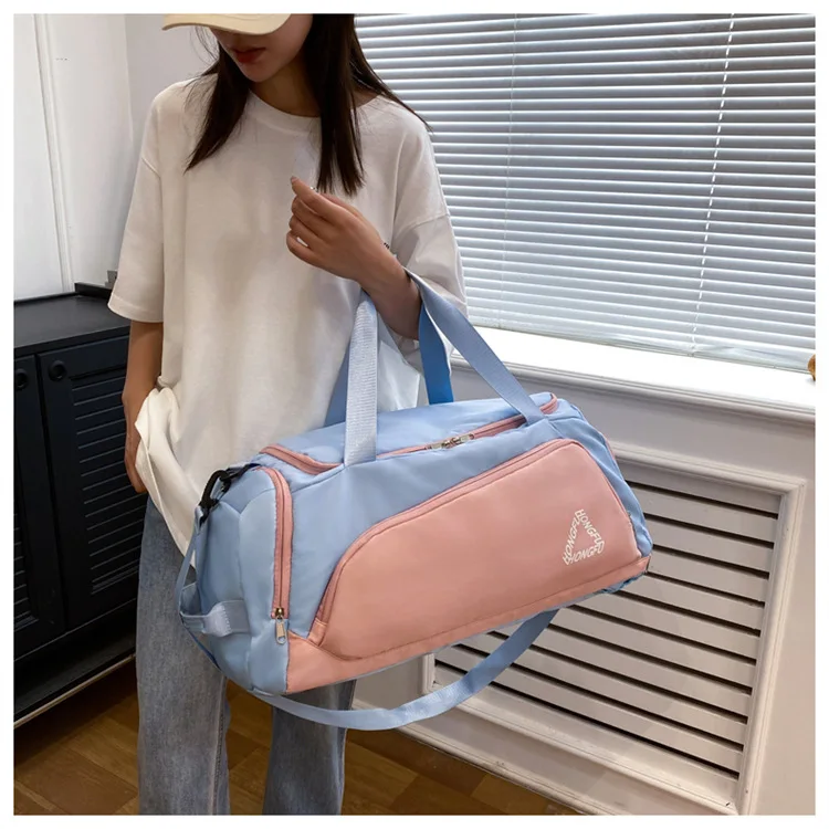 Travel Gym Bags Dry Wet Separation Shoulder Bag Yoga Fitness Backpack Men Women Waterproof With Shoe Compartment Sports Handbag