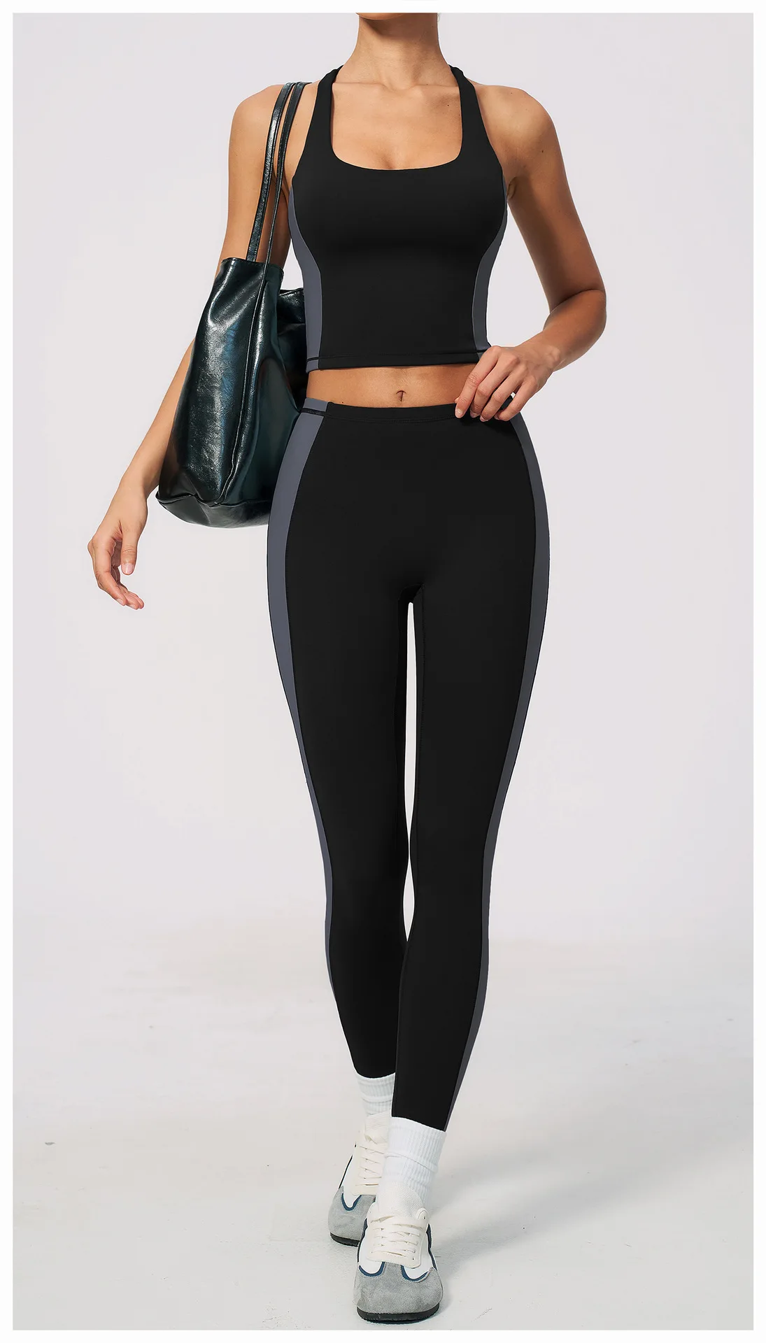 Women Patchwork Sports Yoga Pant Sports Leggings High Waist Gym Clothes Fitness Leggings High-strength Professional Fitness Pant
