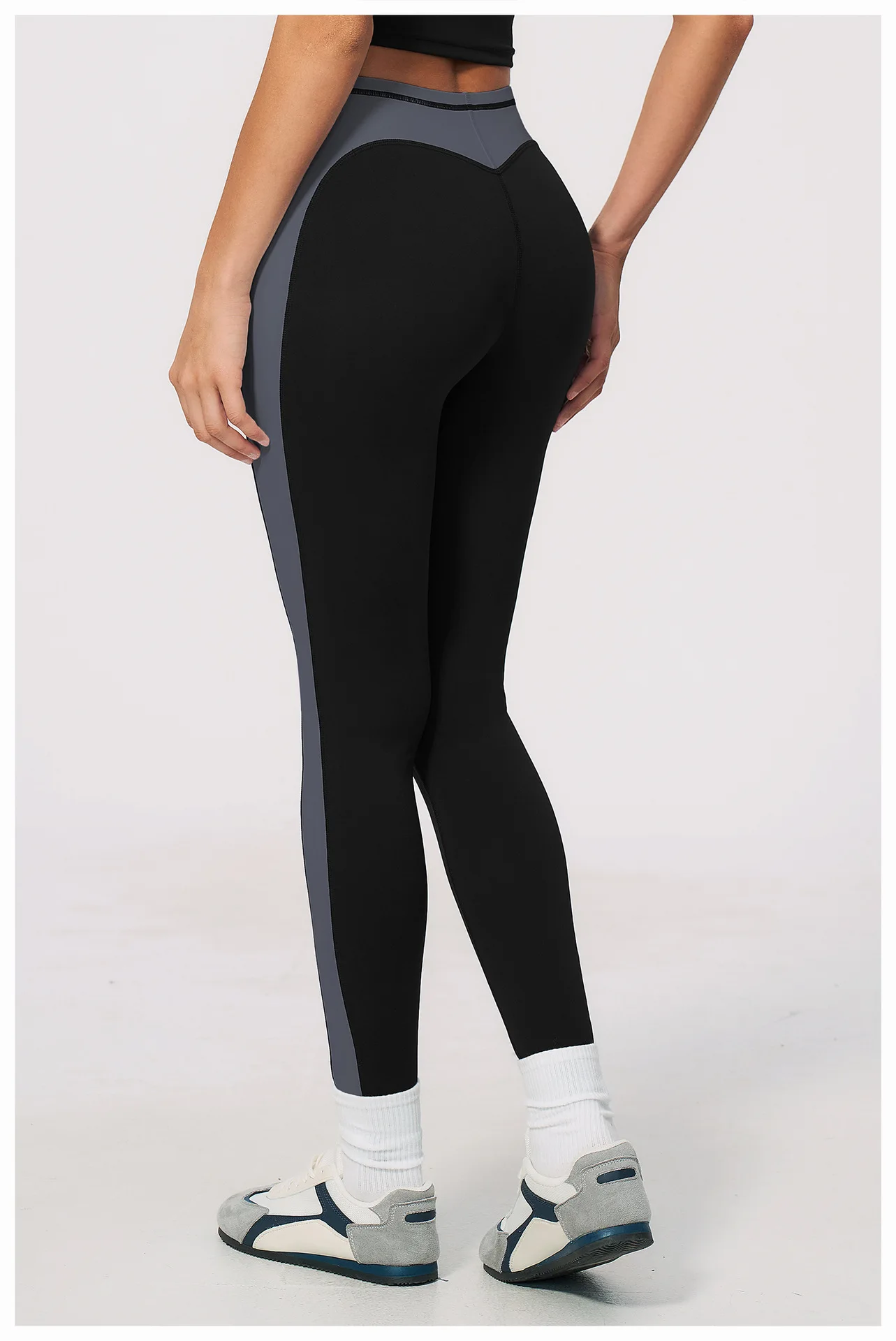 Women Patchwork Sports Yoga Pant Sports Leggings High Waist Gym Clothes Fitness Leggings High-strength Professional Fitness Pant