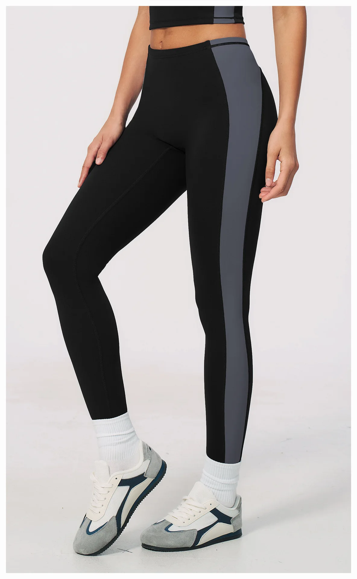 Women Patchwork Sports Yoga Pant Sports Leggings High Waist Gym Clothes Fitness Leggings High-strength Professional Fitness Pant