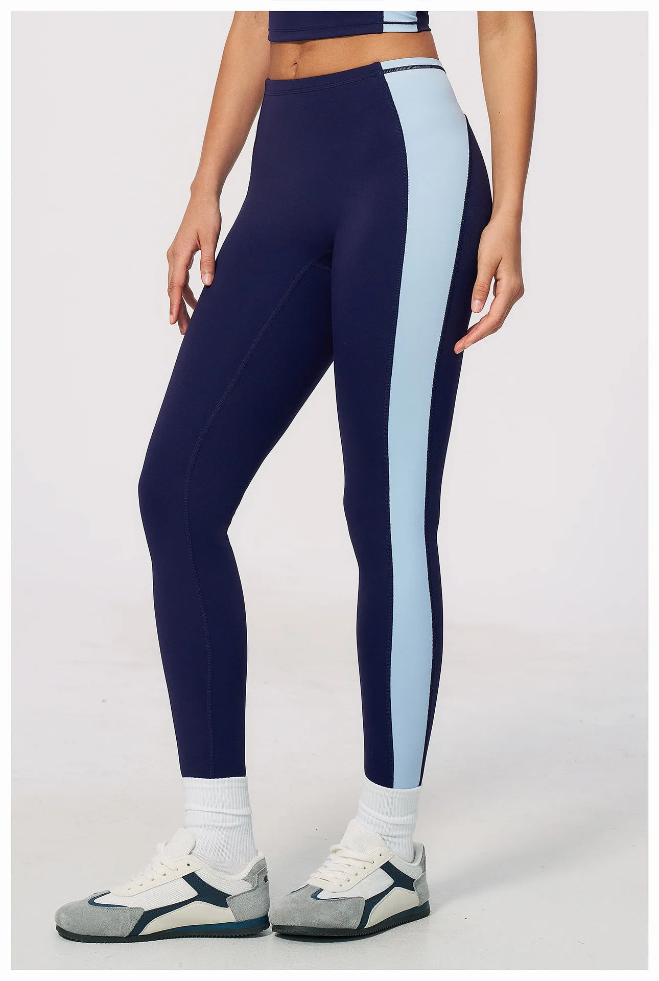 Women Patchwork Sports Yoga Pant Sports Leggings High Waist Gym Clothes Fitness Leggings High-strength Professional Fitness Pant