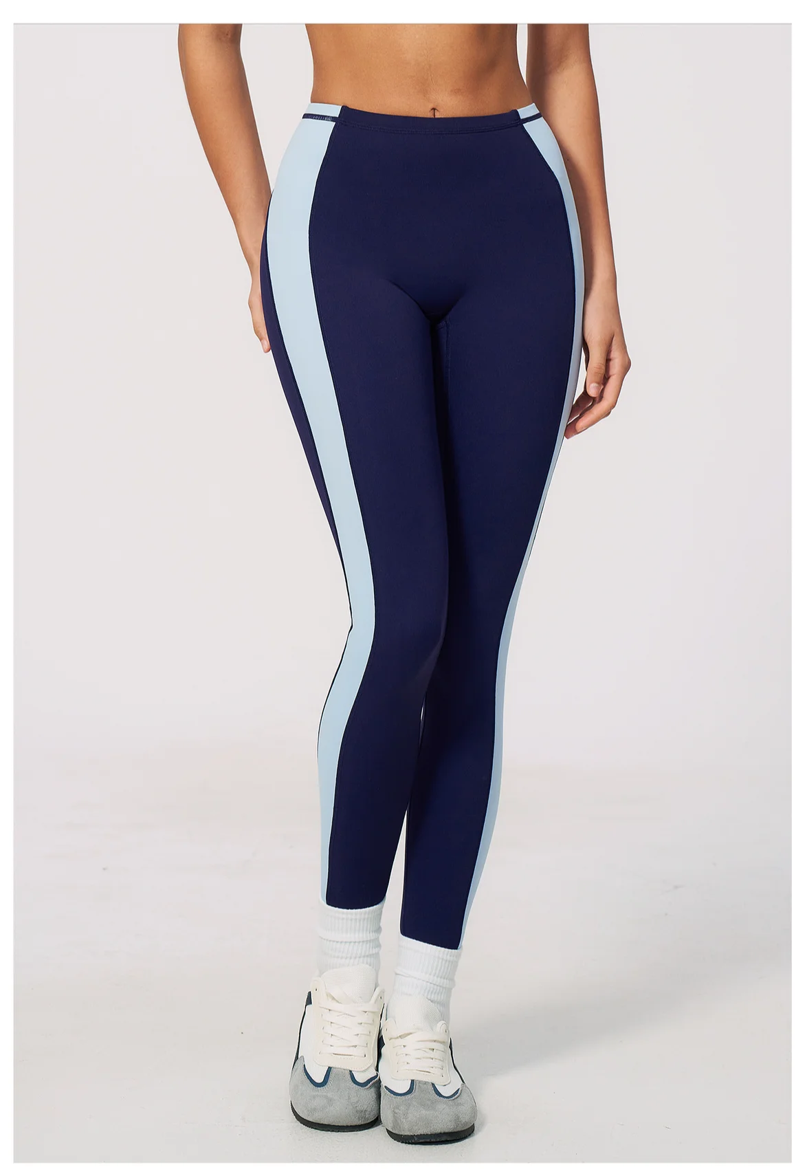 Women Patchwork Sports Yoga Pant Sports Leggings High Waist Gym Clothes Fitness Leggings High-strength Professional Fitness Pant