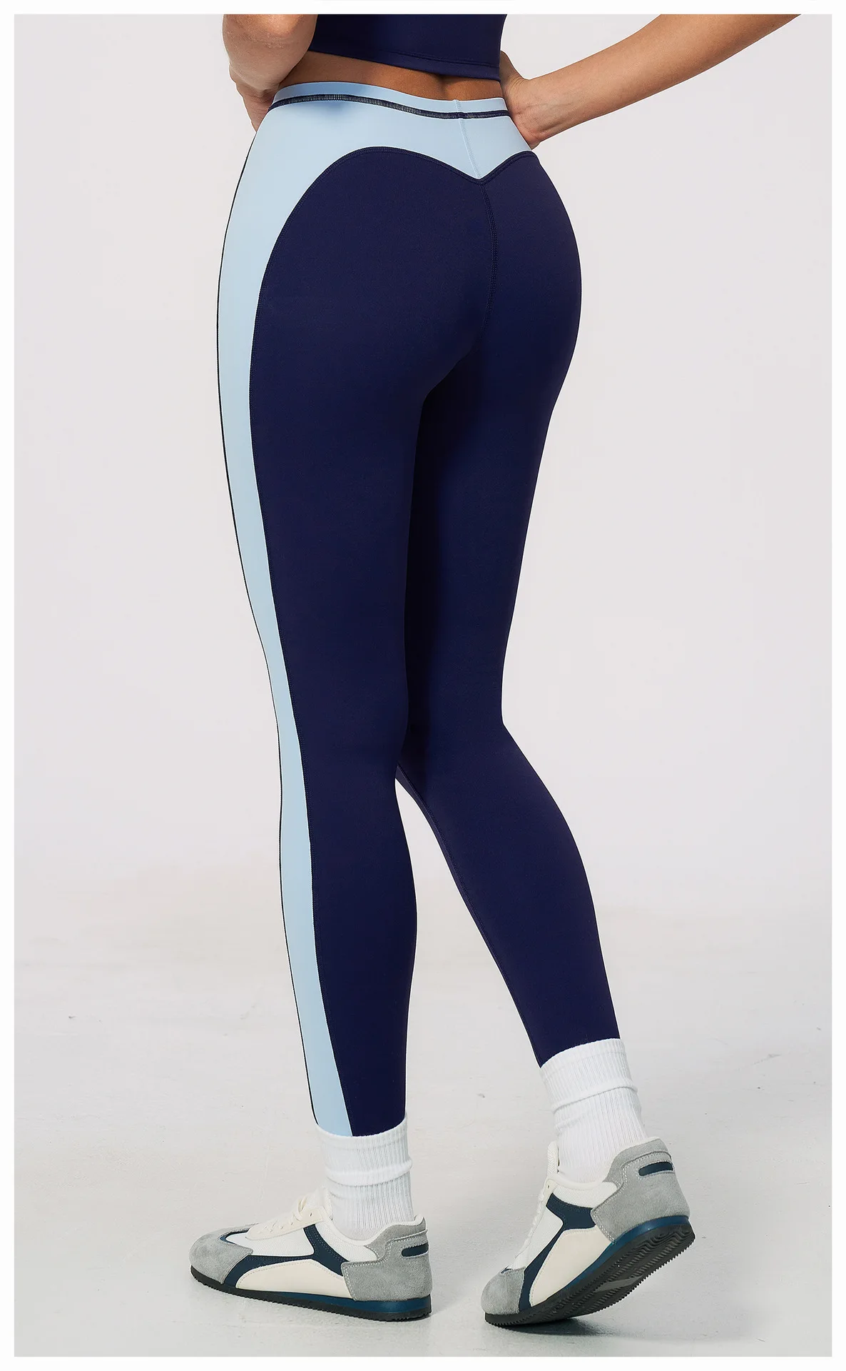 Women Patchwork Sports Yoga Pant Sports Leggings High Waist Gym Clothes Fitness Leggings High-strength Professional Fitness Pant
