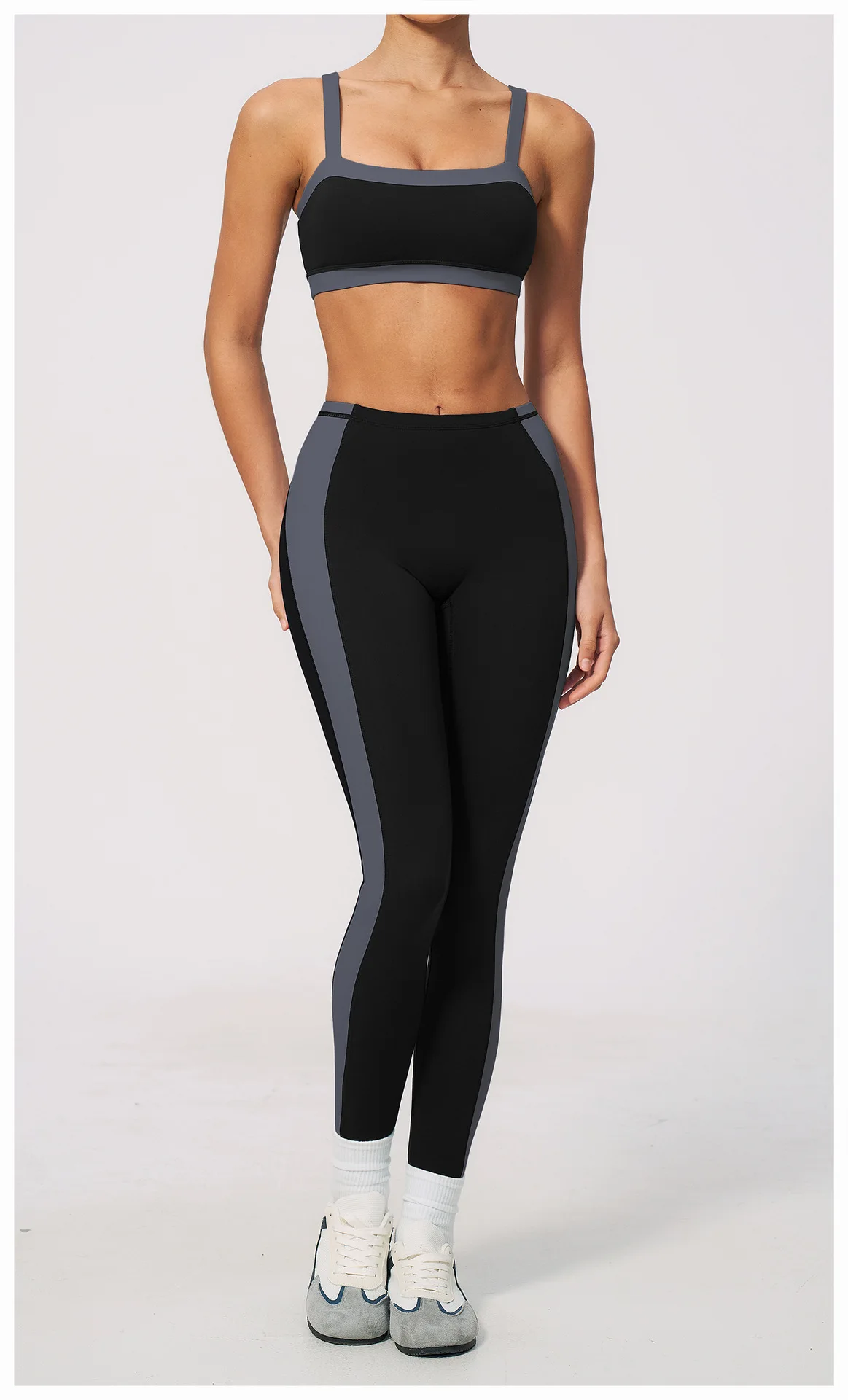 Women Patchwork Sports Yoga Pant Sports Leggings High Waist Gym Clothes Fitness Leggings High-strength Professional Fitness Pant