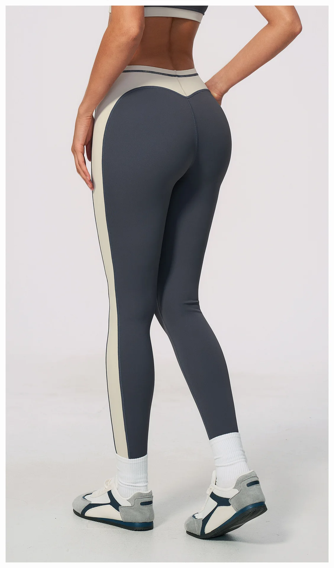 Women Patchwork Sports Yoga Pant Sports Leggings High Waist Gym Clothes Fitness Leggings High-strength Professional Fitness Pant