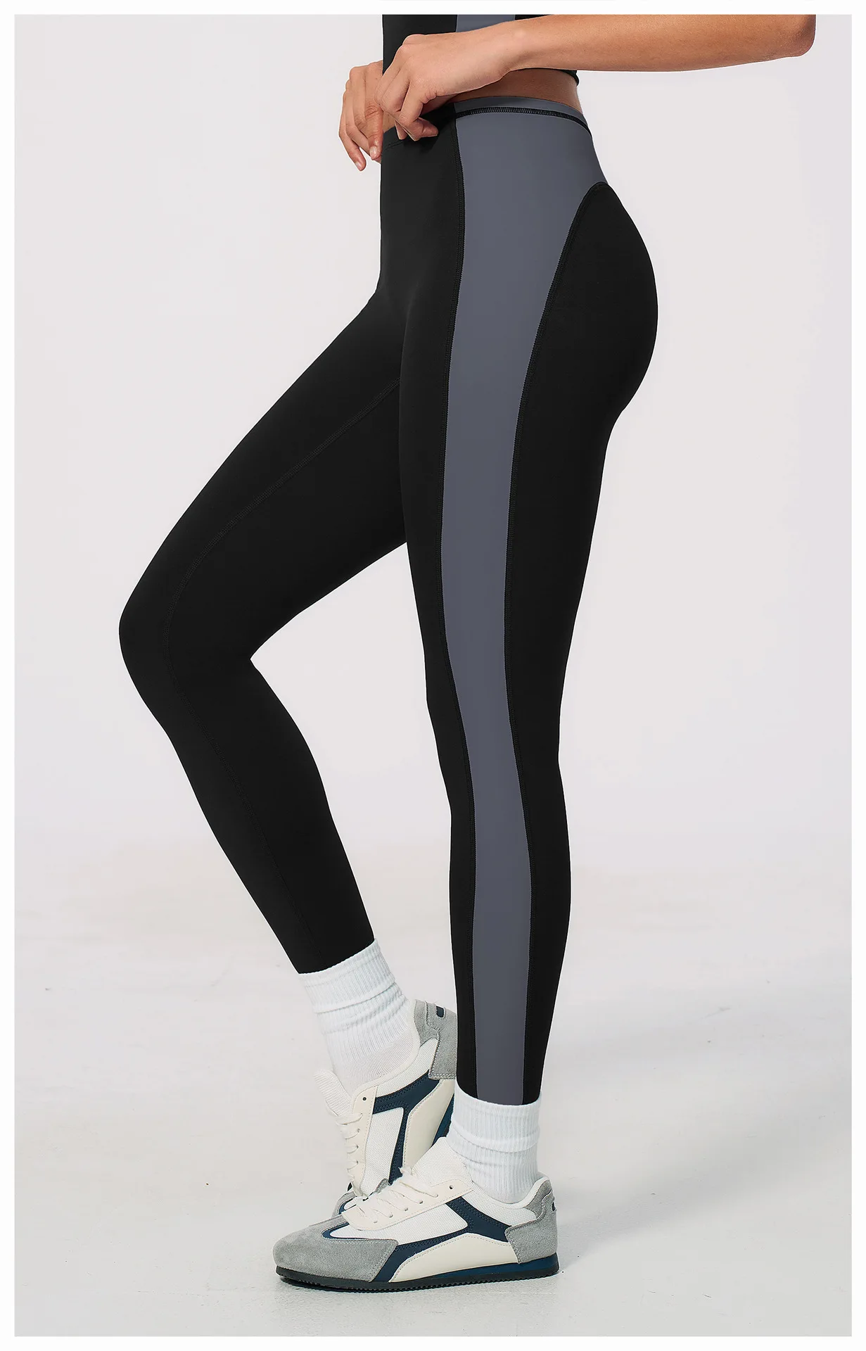 Women Patchwork Sports Yoga Pant Sports Leggings High Waist Gym Clothes Fitness Leggings High-strength Professional Fitness Pant