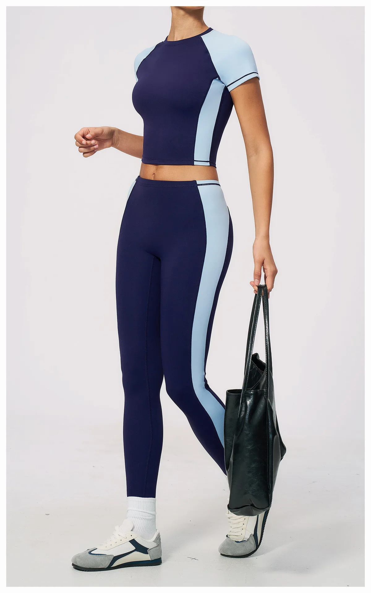 Women Patchwork Sports Yoga Pant Sports Leggings High Waist Gym Clothes Fitness Leggings High-strength Professional Fitness Pant