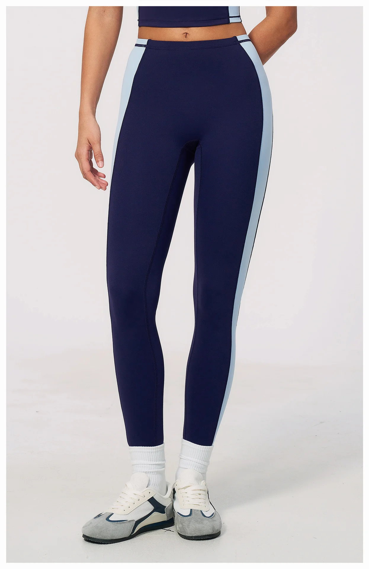Women Patchwork Sports Yoga Pant Sports Leggings High Waist Gym Clothes Fitness Leggings High-strength Professional Fitness Pant