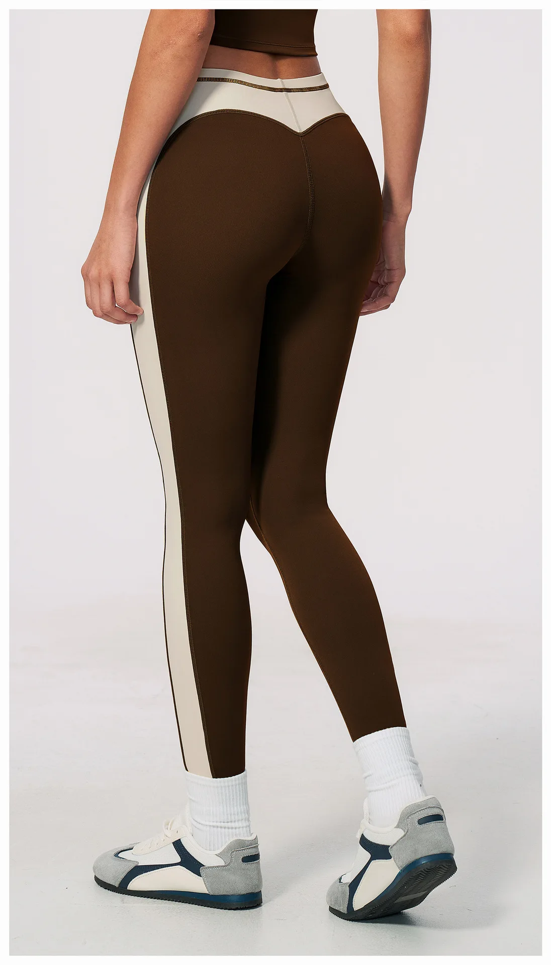 Women Patchwork Sports Yoga Pant Sports Leggings High Waist Gym Clothes Fitness Leggings High-strength Professional Fitness Pant