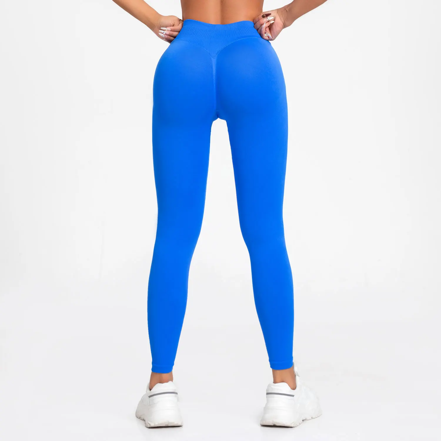 NCLAGEN Leggings Woman Yoga Seamless Sports Pants Tummy Control Squat Proof Gym Clothes Fitness Workout Scrunch Butt Tights