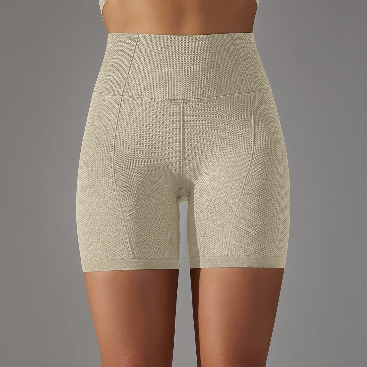 Women Shorts Sports Yoga Shorts Seamless Running Cycling Shorts Breathable Sports Leggings High Waist Summer Workout Gym Shorts