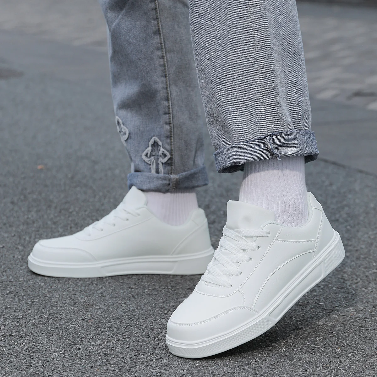 Men's Sneakers, New Summer Style Casual Shoes for Couples, Lightweight, Breathable, Wear-Resistant, Non-Slip Sports Shoes for Women