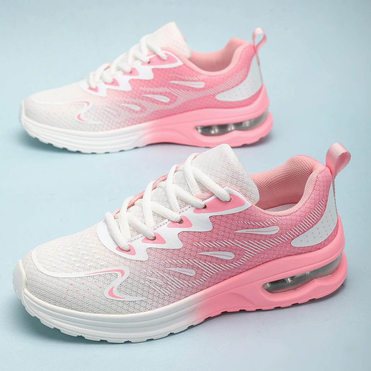 Sneaker Women Walking Shoes Womens Fashion Air Cushion Mesh Breathable Tennis Sport Shoes