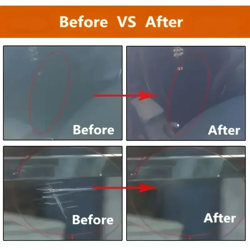 NEW! Glass Polishing Powder, Specially Designed to Repair Scratches, Enhance Clarity, Is Ideal for Vehicle Windows, Household Gl