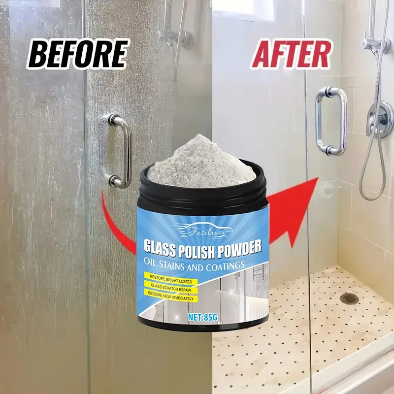 NEW! Glass Polishing Powder, Specially Designed to Repair Scratches, Enhance Clarity, Is Ideal for Vehicle Windows, Household Gl