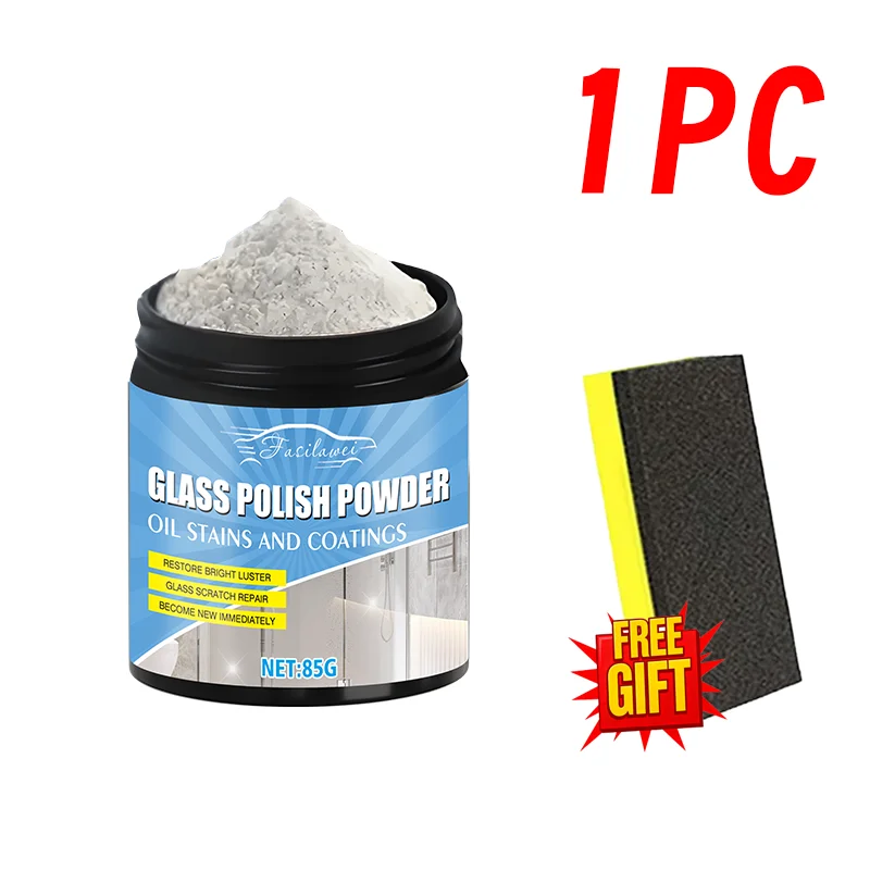 NEW! Glass Polishing Powder, Specially Designed to Repair Scratches, Enhance Clarity, Is Ideal for Vehicle Windows, Household Gl