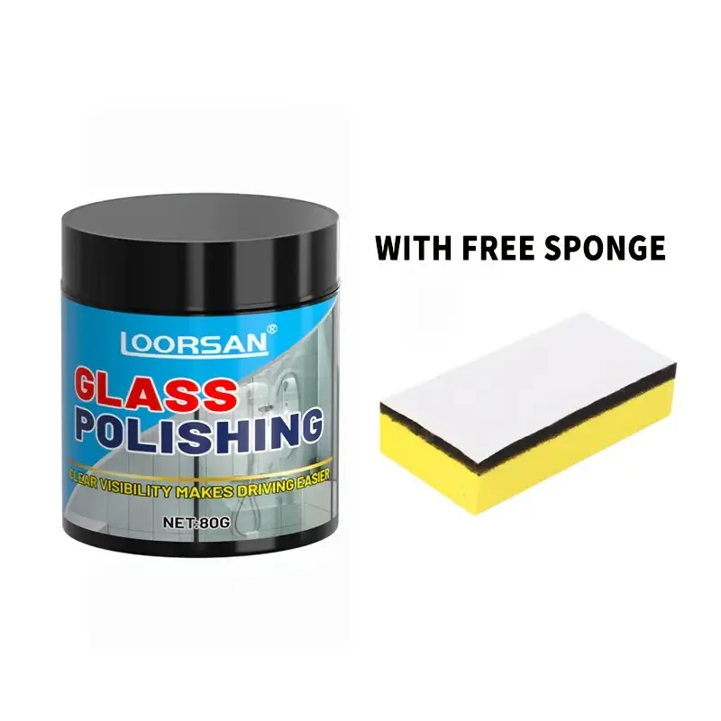 Glass Polishing Powder, Specially Designed to Repair Scratches, Enhance Clarity, Is Ideal for Vehicle Windows, Household Glass