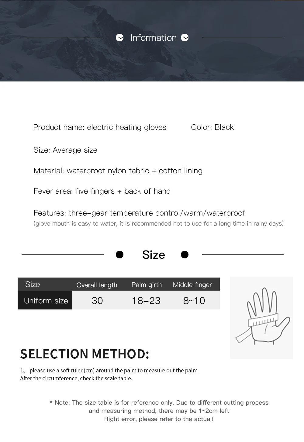 Electric Heated Gloves Motorcycle Winter Moto Heated Gloves Warm Waterproof Rechargeable Heating Thermal Gloves For Snowmobile