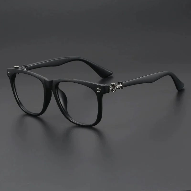 Fashion Glasses Frame Women Anti Blue Light Men Business Large Square Eyeglasses Vintage Prescription Eyewear