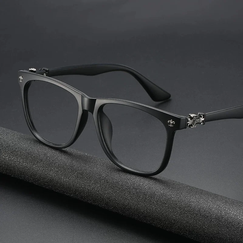Fashion Glasses Frame Women Anti Blue Light Men Business Large Square Eyeglasses Vintage Prescription Eyewear