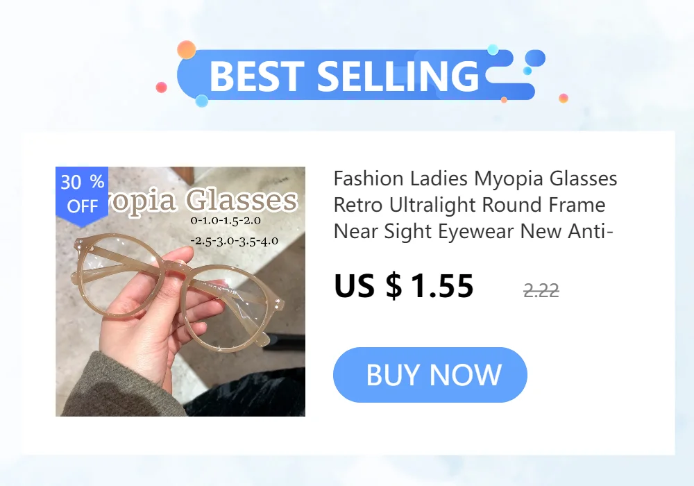 Unisex Blue Light Blocking Sports Glasses Fashion TR90 Frame Near Sight Myopia Eyewear Transparent Eyeglasses for Men Women