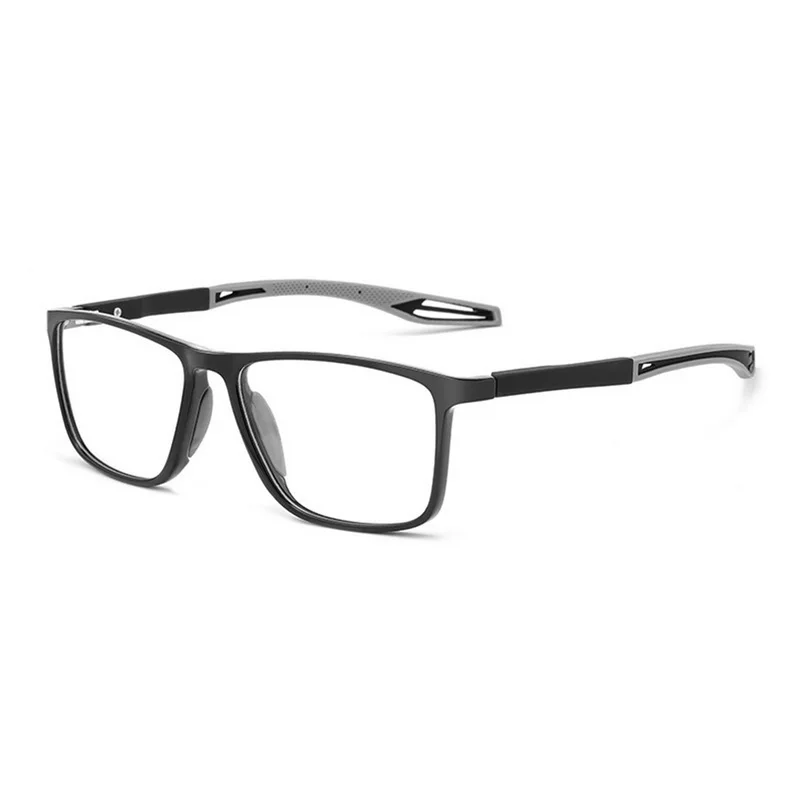 Unisex Blue Light Blocking Sports Glasses Fashion TR90 Frame Near Sight Myopia Eyewear Transparent Eyeglasses for Men Women