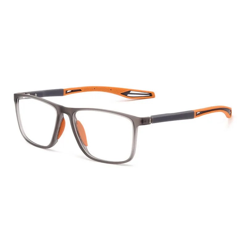 Unisex Blue Light Blocking Sports Glasses Fashion TR90 Frame Near Sight Myopia Eyewear Transparent Eyeglasses for Men Women