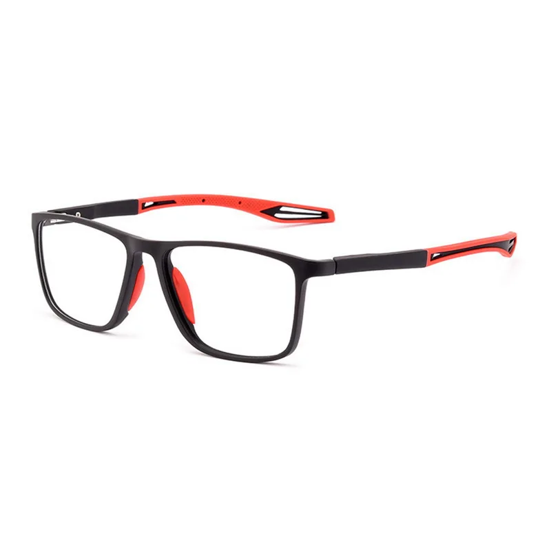 Unisex Blue Light Blocking Sports Glasses Fashion TR90 Frame Near Sight Myopia Eyewear Transparent Eyeglasses for Men Women