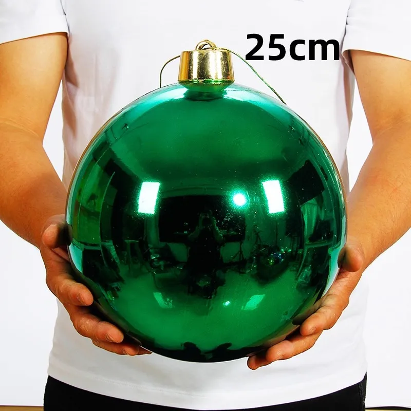 1pcs 200mm-300mm Christmas Decoration Ball Christmas Tree Ornaments Hang Shiny Bauble Ball For Home Bar Party Wedding Xmas Decor