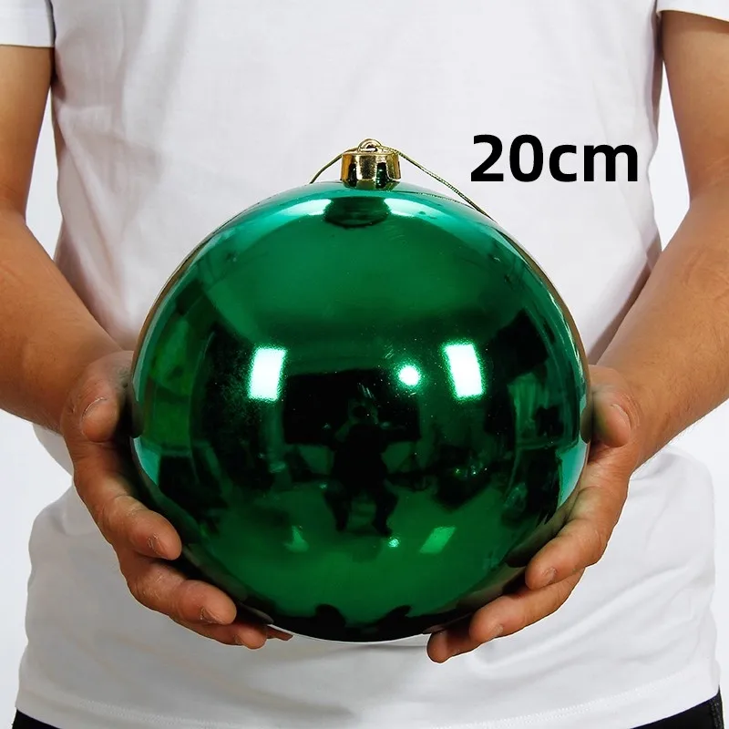 1pcs 200mm-300mm Christmas Decoration Ball Christmas Tree Ornaments Hang Shiny Bauble Ball For Home Bar Party Wedding Xmas Decor