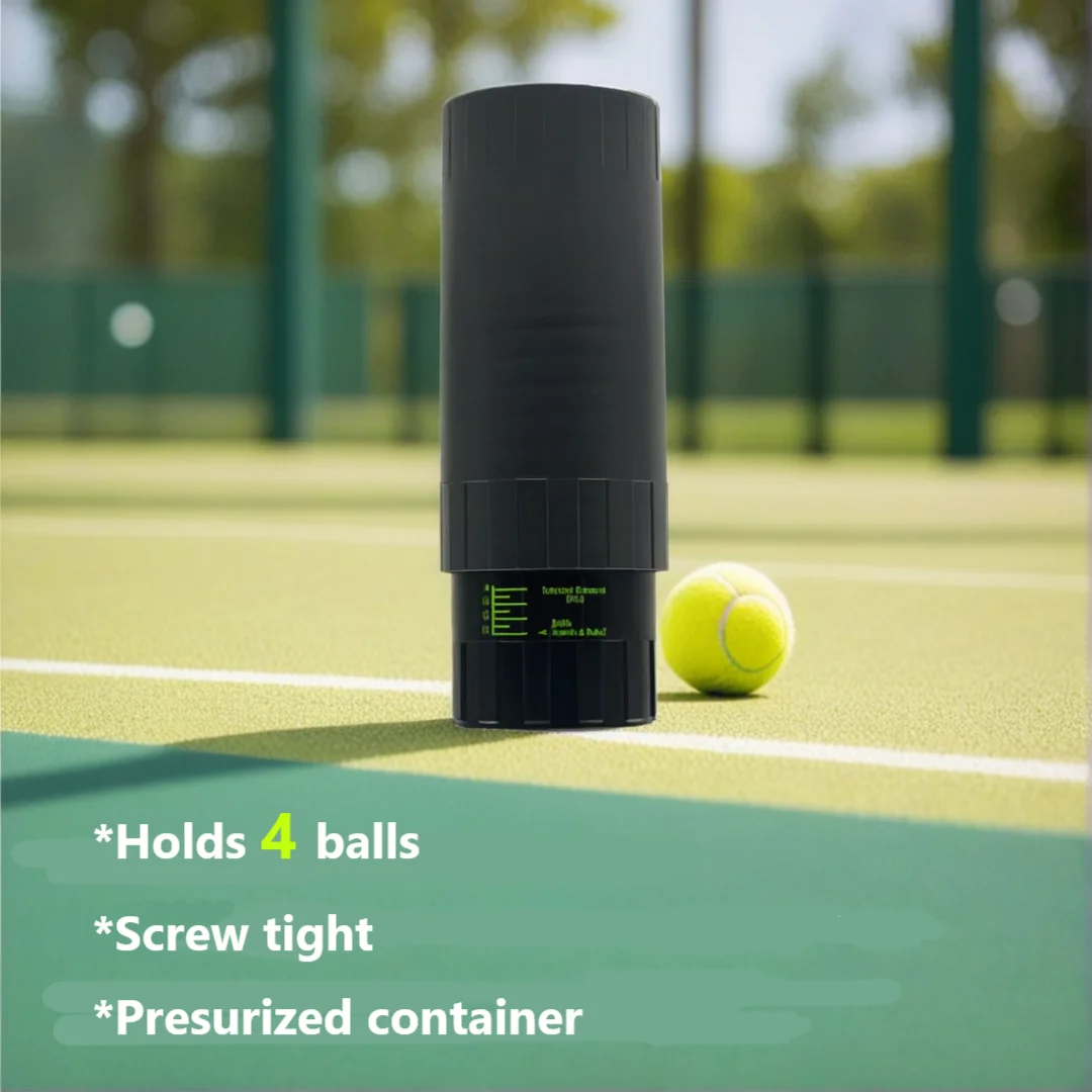 Tennis Ball Pressure Maintain Repair Container For Tennis Ball Presurizador Pelotas Padel Shape Pressurizer Saver Suit 4 Balls