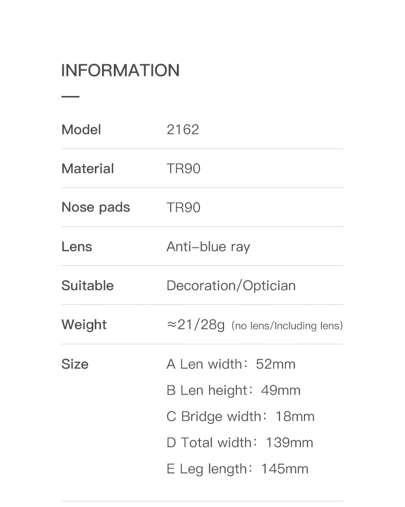 CLLOIO Ladies Trend Street Style Glasses Polygonal Gradual Change Frames Blue Light Filter Reading Glasses Customizable Myopia