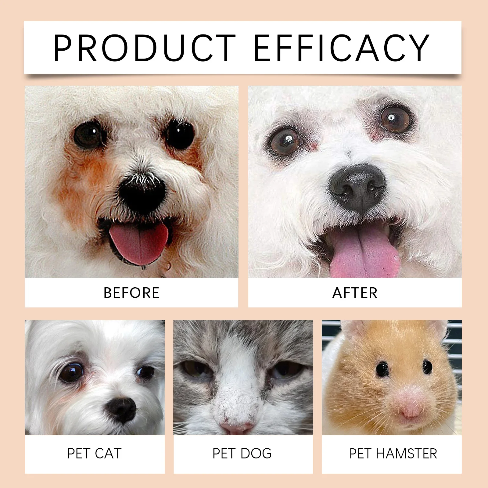 YEGBONG Pet Tear Stains Remover Balm 30g Eye Dogs Eye Stain Cleaning Cream Keep Drying Prevent Pigmentation Reduce Tear Marks