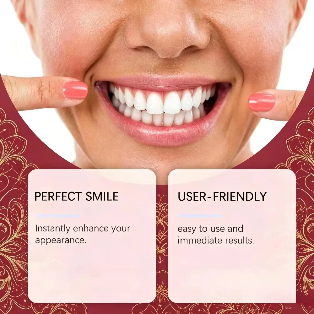 Premium Full‑Mouth Silicone Comfort Dentures for Adults, Soft Reline False Teeth Set with Storage Box Toothbrush Removal Hook