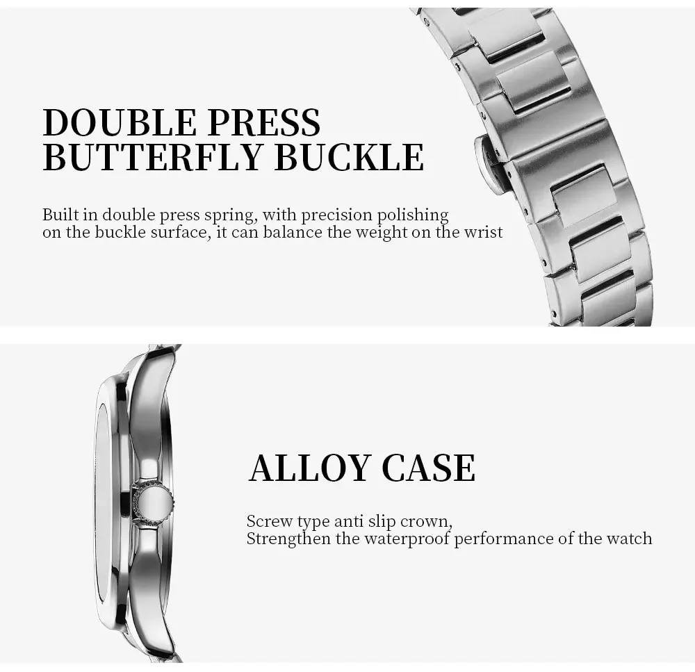 NIBOSI Sport Men Watch Top Brand Luxury AQUANAUT Quartz Watches for Men Waterproof Luminous Auto Date Male Watch Reloj Hombre