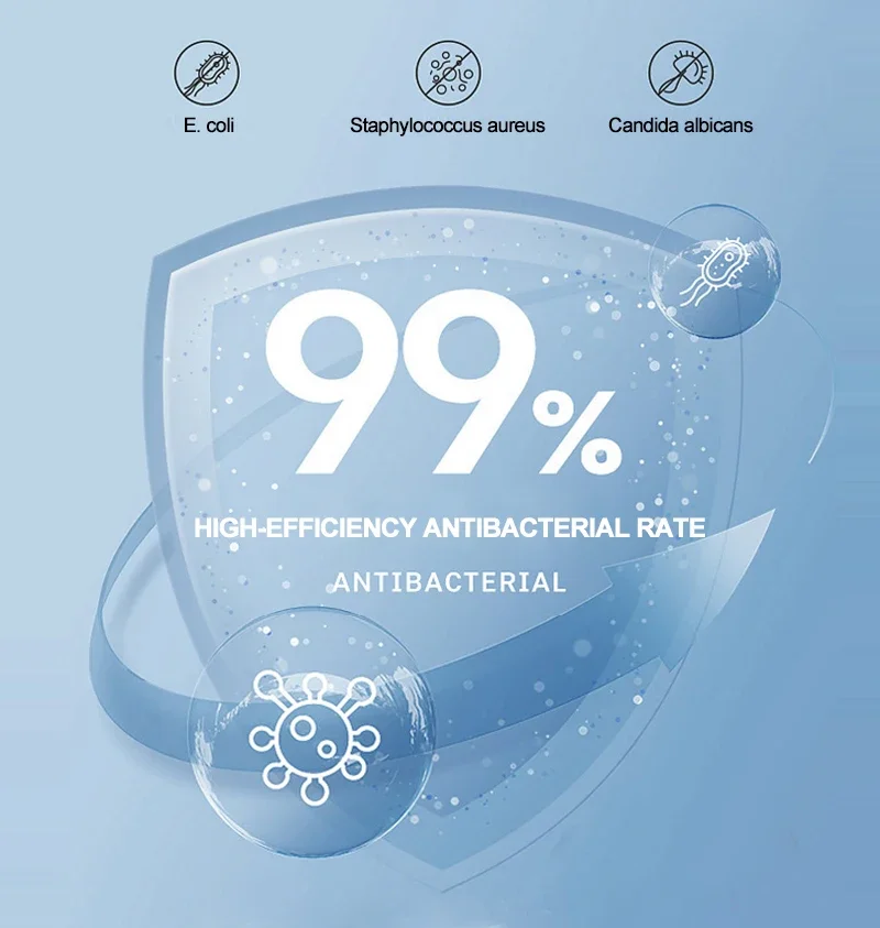 Breathable Soft Mattress Cover Fitted Sheet, Antibacterial Anti-Mite All Season Mattress Protector Non-Slip Silent Single/Double