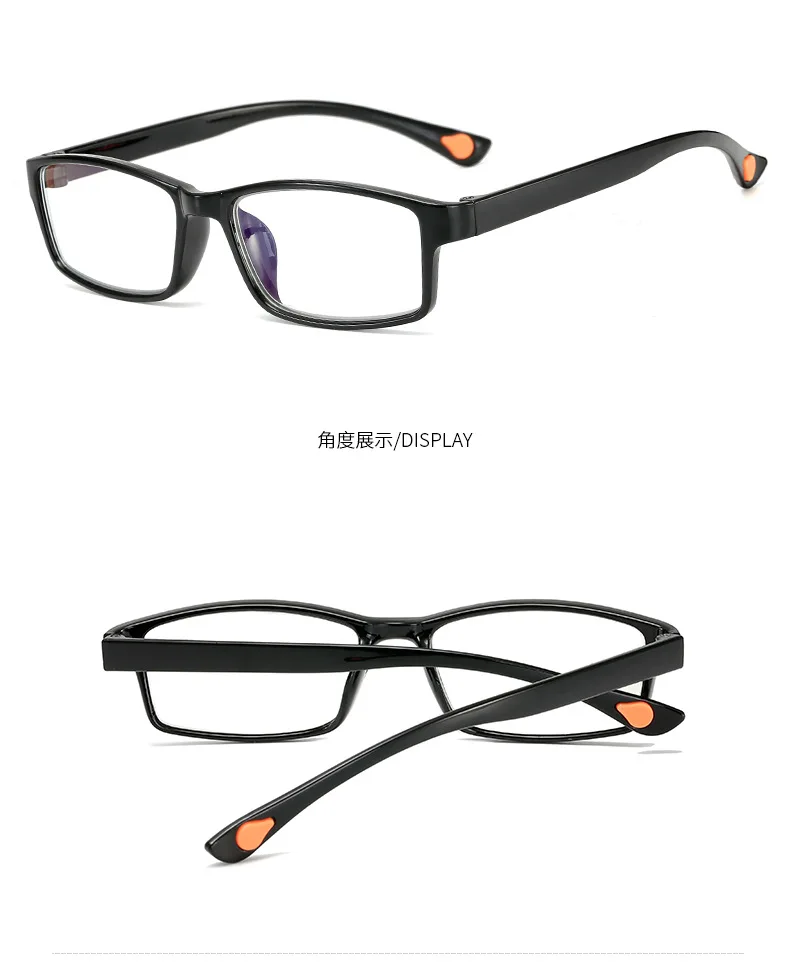 Myopia Glasses Women Men Fashion TR90 Half Frame Prescription Eyeglasses Optical Myopic Eyewear -0.50 To -4.00 oculos