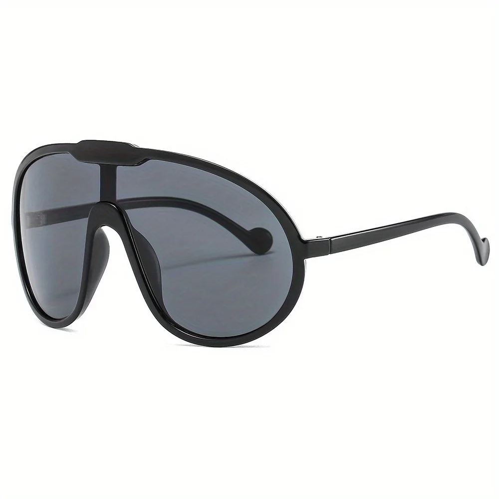Protective Glasses Oversized Square Sunglasses Women Punk Fashion Large Frame Cycling Sun Glasses Men Gradient Shades UV400