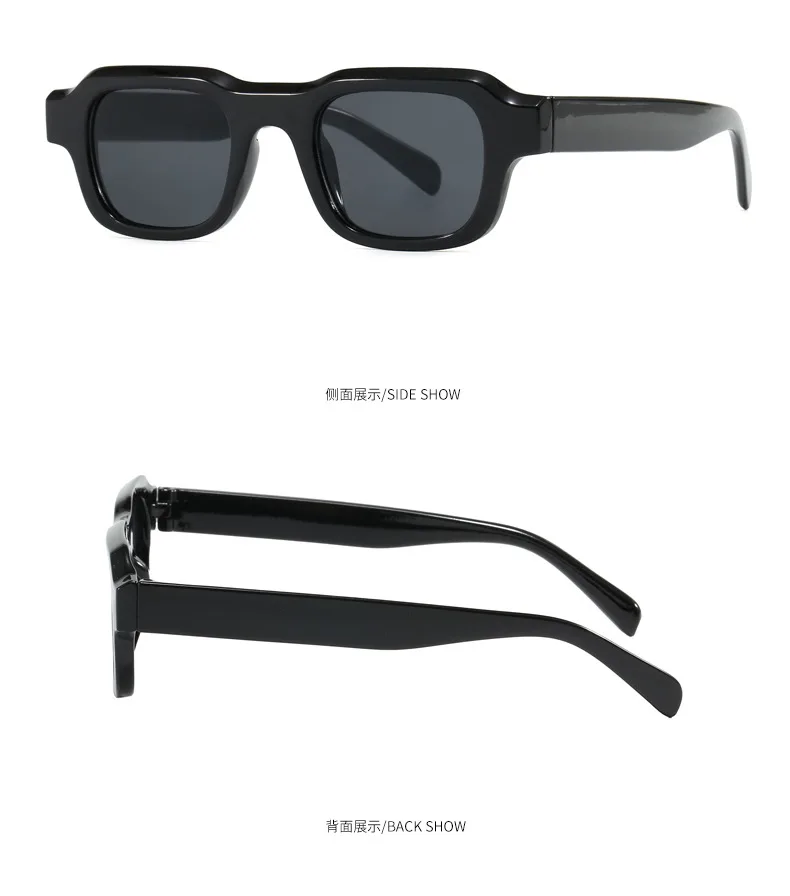 New Vintage Square Sunglasses Women Men Brand Rectangle Sun Glasses Female Oval Eyewear Sunglasses for Male Female Eyeglasses