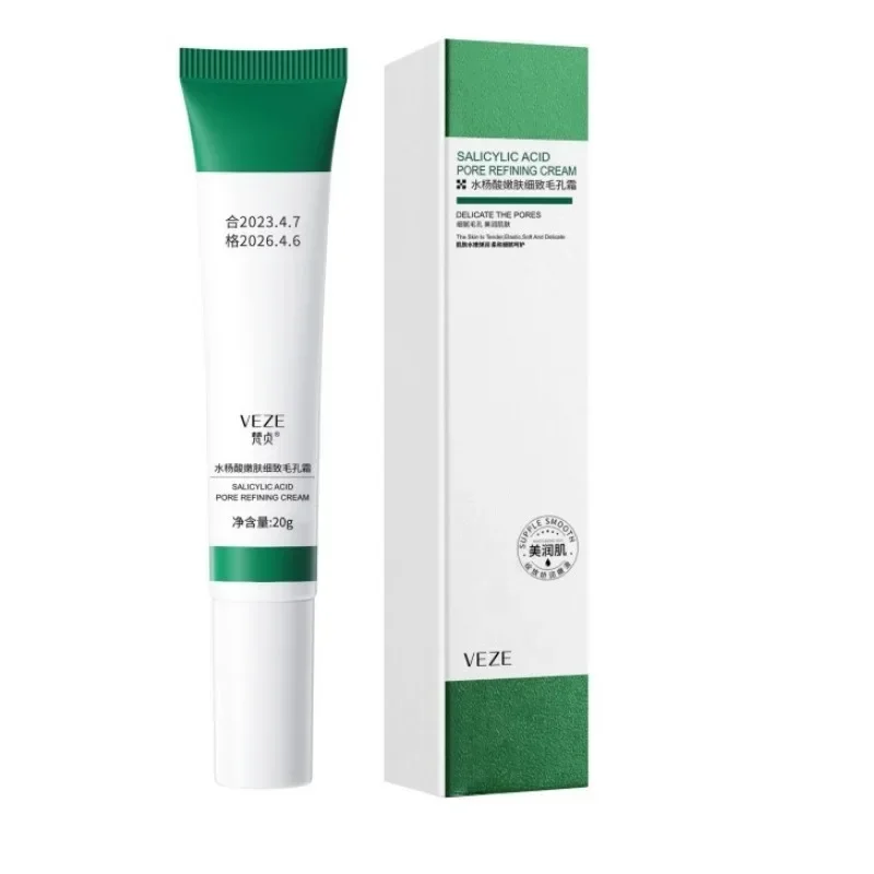 20ml Salicylic Acid Face Cream Shrink Pore Rejuvenate Moisturising Nourish Blackheads Remove Cream Anti-aging Oil Control Serum