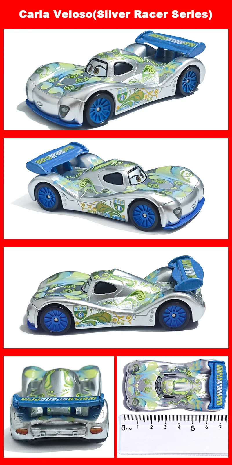 Pixar Cars Electroplated Pink 95 Lightning McQueen 1/55 Metal Die Casting Model Car Alloy Material Collectibles Racing Toys