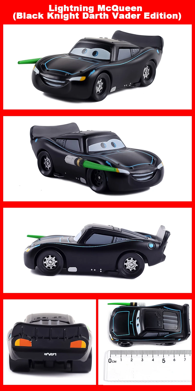 Pixar Cars Electroplated Pink 95 Lightning McQueen 1/55 Metal Die Casting Model Car Alloy Material Collectibles Racing Toys