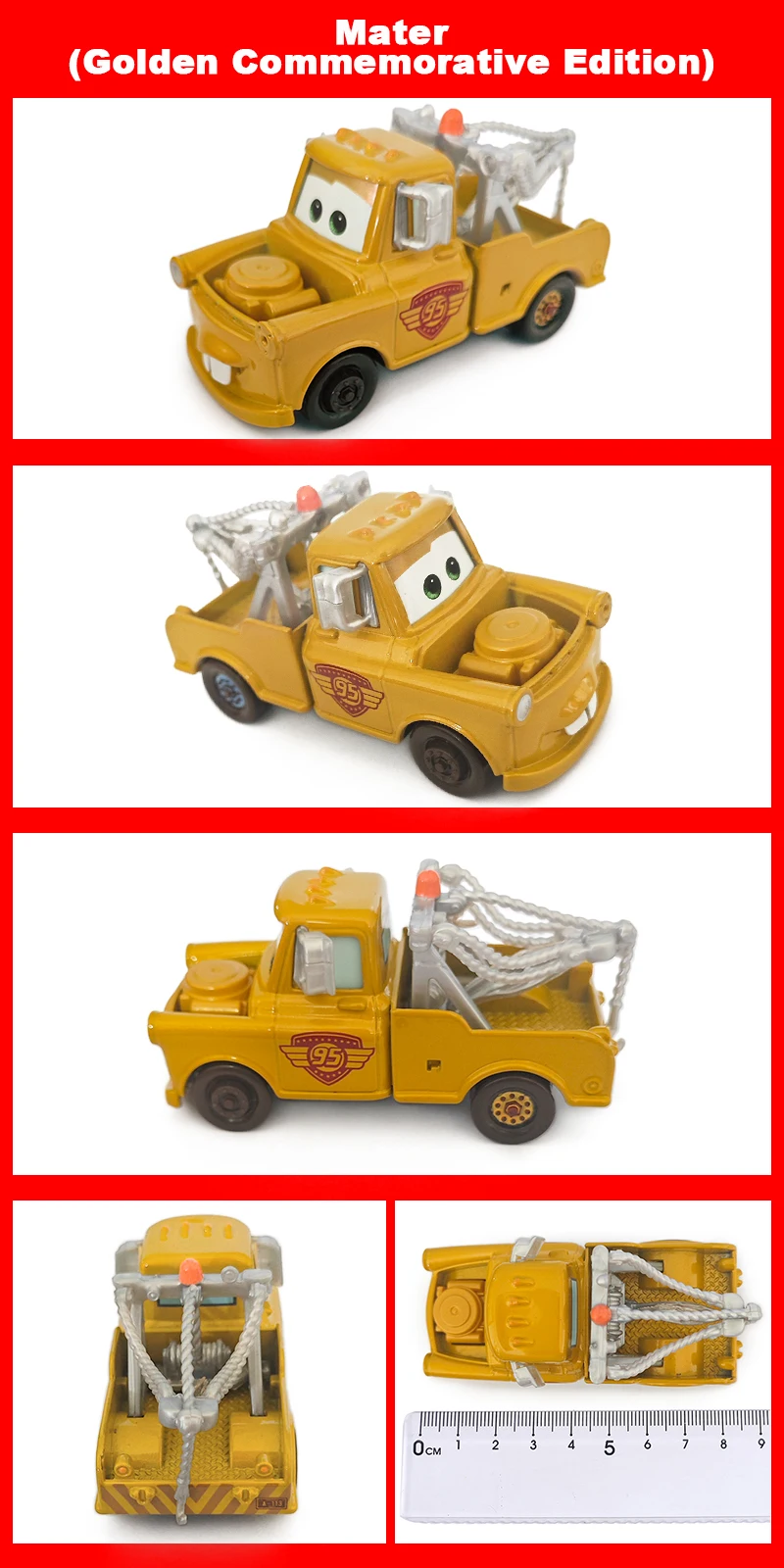 Pixar Cars Electroplated Pink 95 Lightning McQueen 1/55 Metal Die Casting Model Car Alloy Material Collectibles Racing Toys