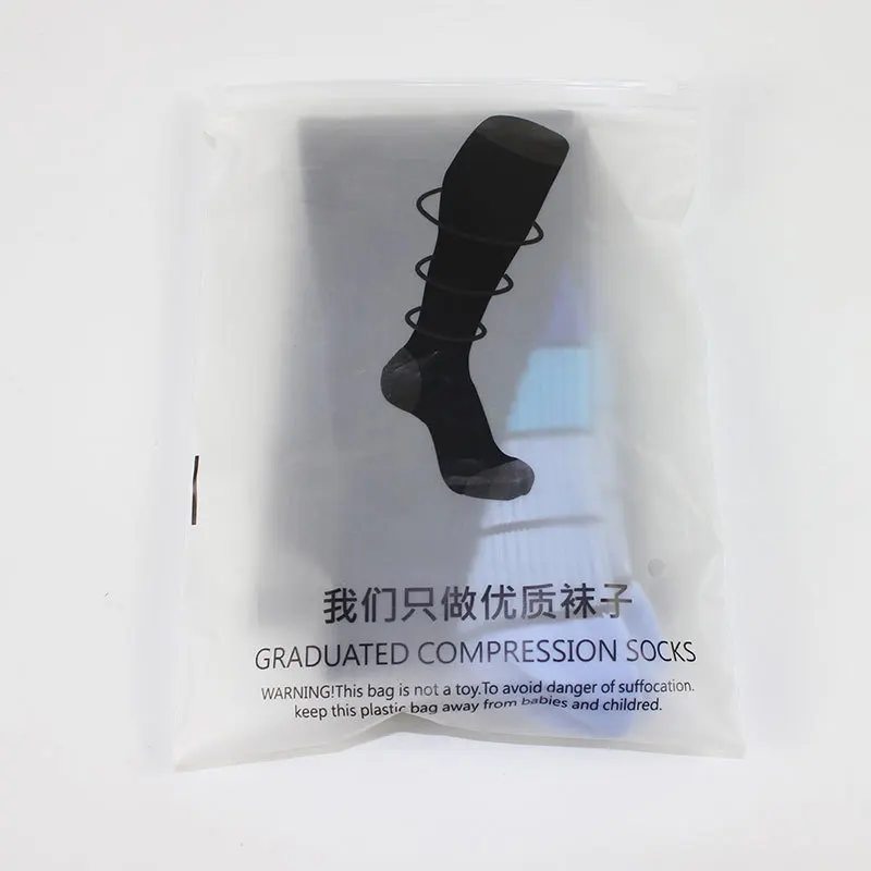 Brothock Outdoor Running pressure socks adult nylon sports socks new custom elasticity fitness stockings knee compression socks