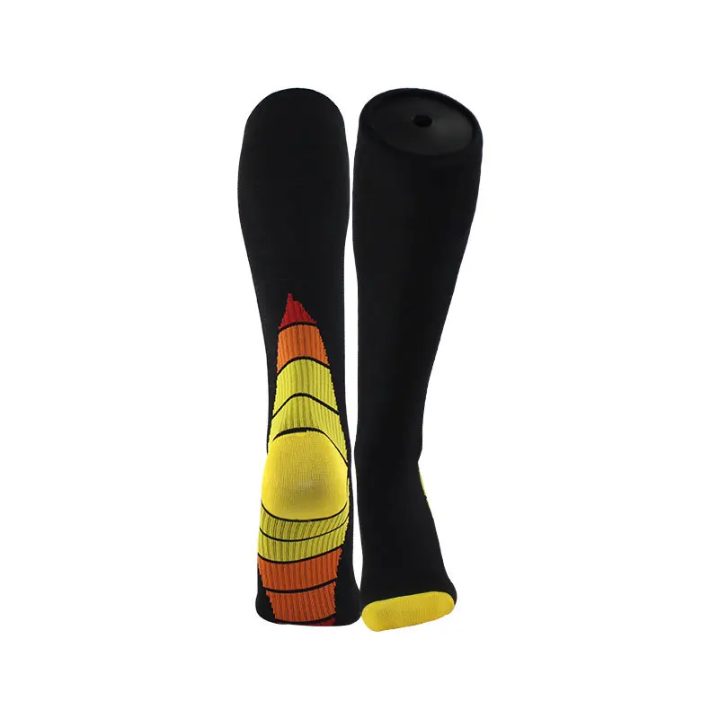 Brothock Outdoor Running pressure socks adult nylon sports socks new custom elasticity fitness stockings knee compression socks