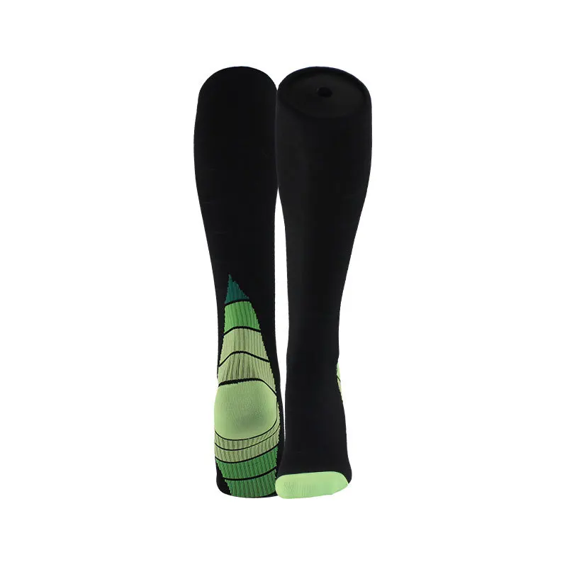 Brothock Outdoor Running pressure socks adult nylon sports socks new custom elasticity fitness stockings knee compression socks